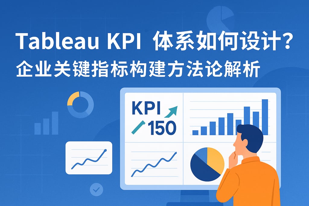 Tableau KPI体系如何设计？企业关键指标构建方法论解析